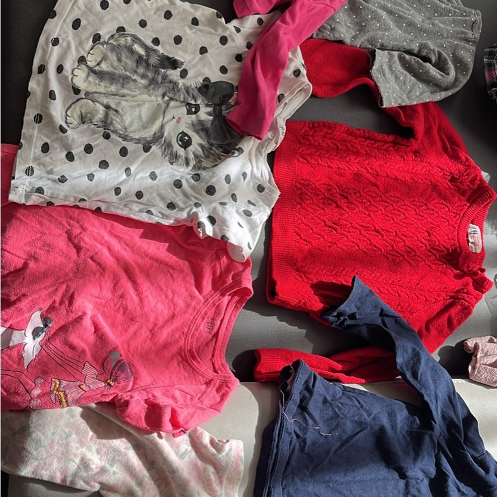 H&M Kids Shirts - Red, Pink, Gray, Blue